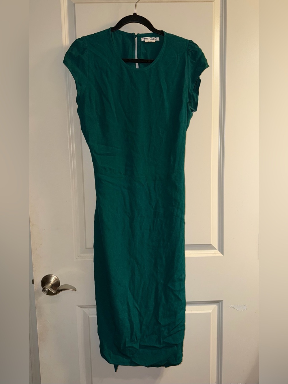 Reformation Emerald Dress